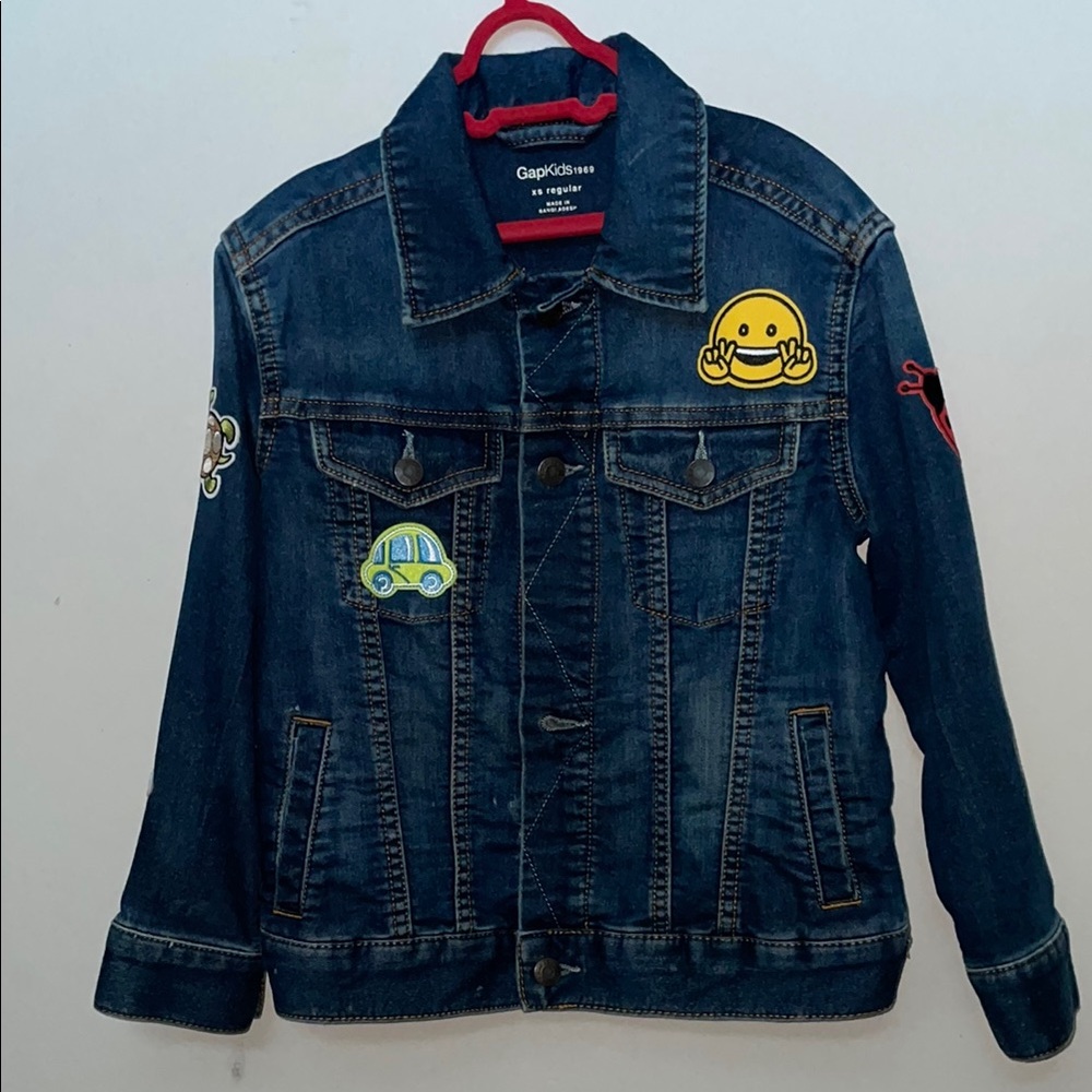 GAP Kids Denim Jacket with Patches